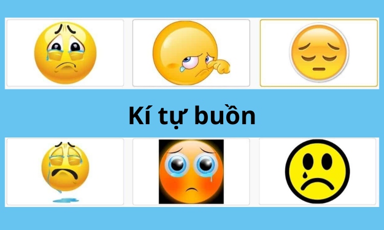 giải đáp thắc mắc kí tự buồn