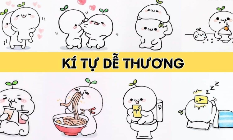 hướng dẫn tạo kí tự cute