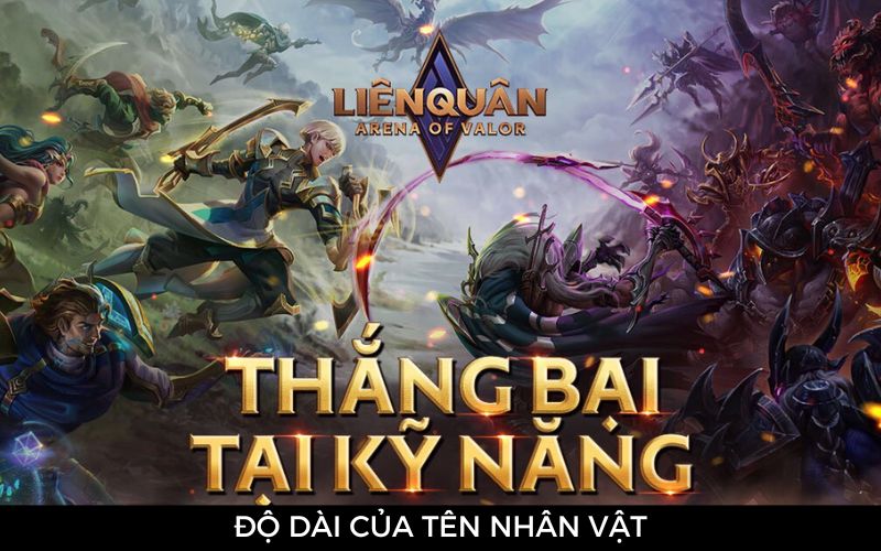 Độ dài của tên nhân vật