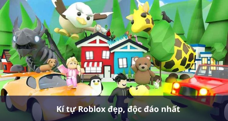 Kí tự đặc biệt trong Roblox đẹp, độc đáo 