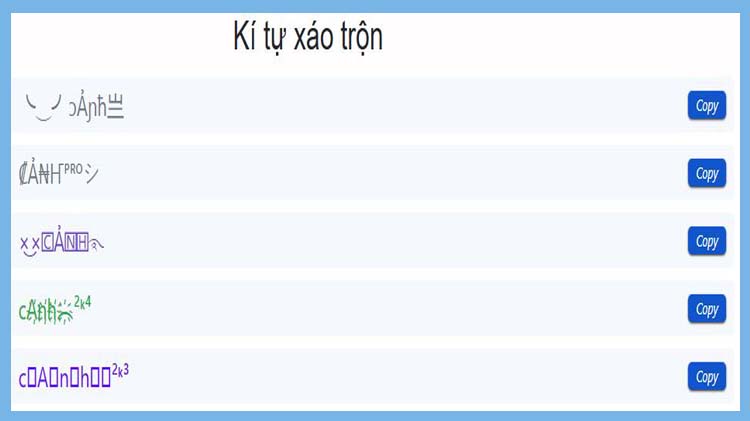Kí tự cánh