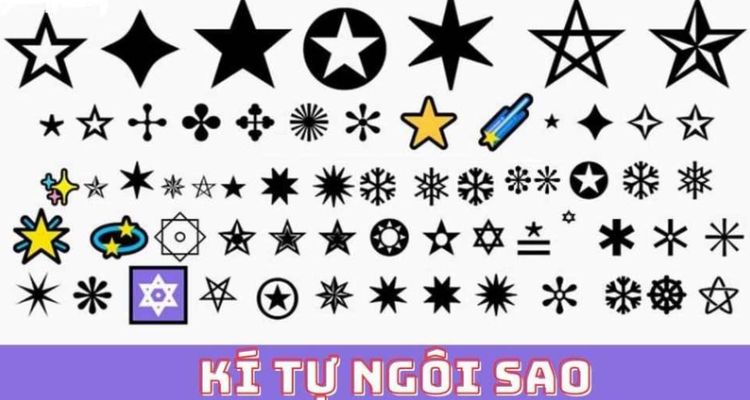 Kí tự ngôi sao đặc biệt trong game Audition 