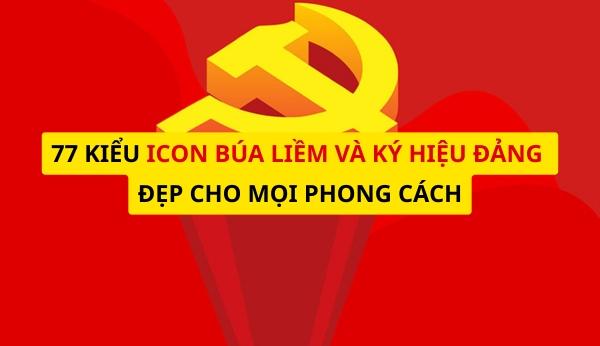 77 kiểu icon búa liềm và ký hiệu đảng đẹp cho mọi phong cách