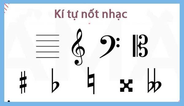 Tổng hơn 50+ kí tự nốt nhạc sáng tạo cực ấn tượng